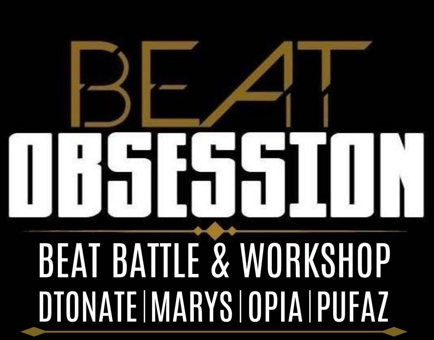 Beat Makers pozor! 3.3 se uskuteční v Praze workshop a beat battle. Vítěz postupuje do Německa. Beat Obsession!